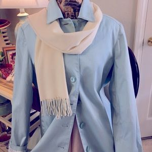 Beautiful French blue Trench Coat